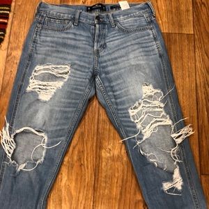 Hollister boyfriend jeans